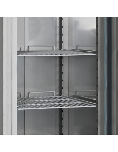 Rostfri displaykylskåp RK710G - 520 Liter