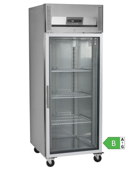 Rostfri displaykylskåp RK710G - 520 Liter