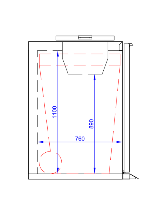 Avfallskylare Tefcold WBC 240