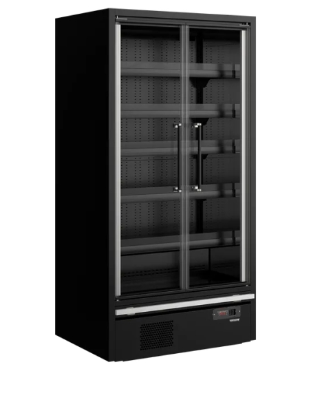 Galaxy+ GP10FGD Black - Supermarket Multideck-kyl  1018mm