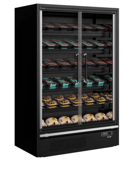 Galaxy+ GP14FGD Black - Supermarket Multideck-kyl 1330mm