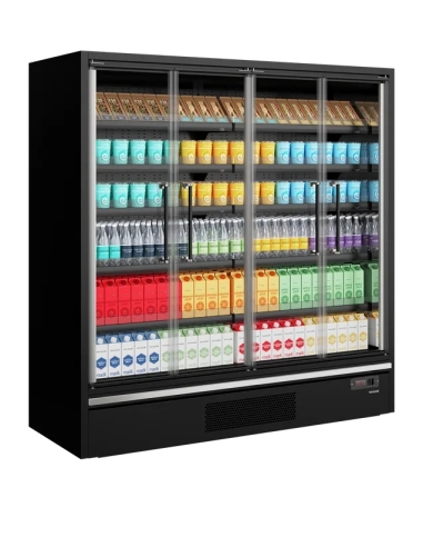 Galaxy+ GP20FGD Black - Multideck-kyl 1955mm