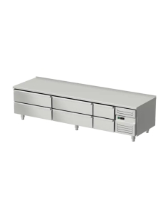 Grillkylbänk 6 draglådor GN 1/1 150mm