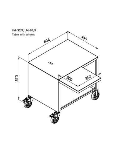 LM-32P Entreprise Single cut - 800 Kg - 4.0 hp - 400V