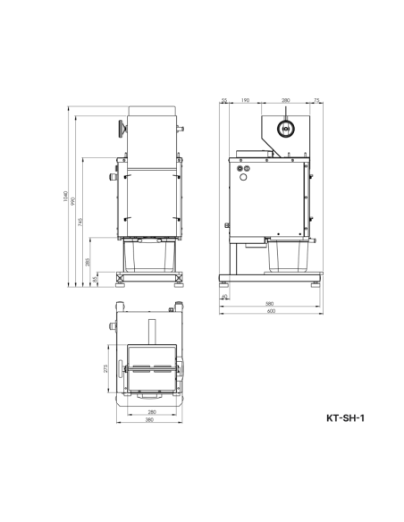 KT-SH-1 Meat Shredder (köttstrimlare)