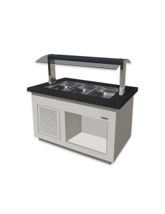 Saladsbar PREMIUM LINE - 3 GN 1/1- Bredd 1300mm