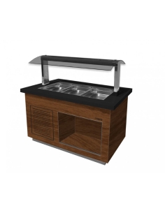 Saladsbar PREMIUM LINE - 3 GN 1/1- Bredd 1300mm