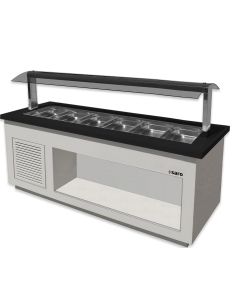 Varmbuffe PREMIUM LINE - 6 GN 1/1- Bredd 2300mm