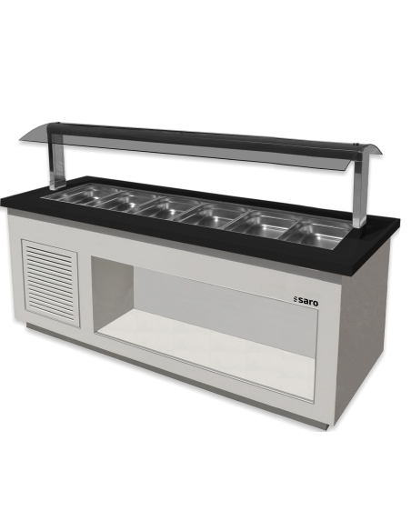 Varmbuffe PREMIUM LINE - 6 GN 1/1- Bredd 2300mm