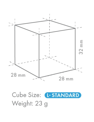 Ismaskin 25kg/dygn IM-21CPE Luftkyld