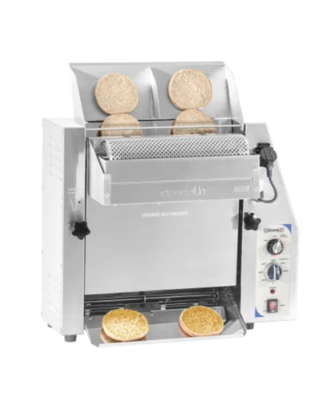 Hamburgerbrödrost 600 - Höghastighet, Rosttid ca 8 sekunder