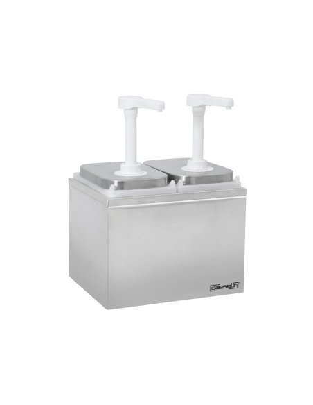 Dubbel pumpdispenser 2 × 2 L