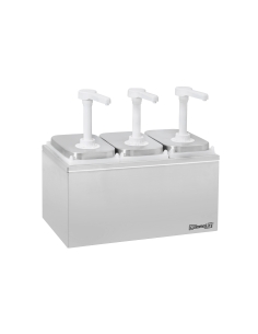 Trippel pumpdispenser 3 × 2 L