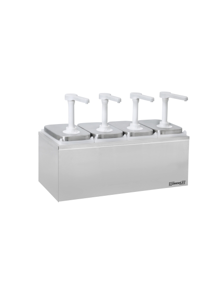 Fyrdubbel pumpdispenser 4 × 2 L