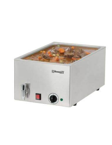 Vattenbad (Bain-marie) med avtappningskran