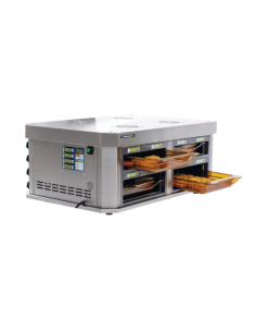 Horisontellt Varmhållningsskåp- 4 högtemperatur-gastronormbehållare GN 1/1, 65 mm djup