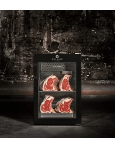 DRY AGER DX 500 Premium S Black / Stainless Steel (svart utförande med rostfri dörr, låsbar)