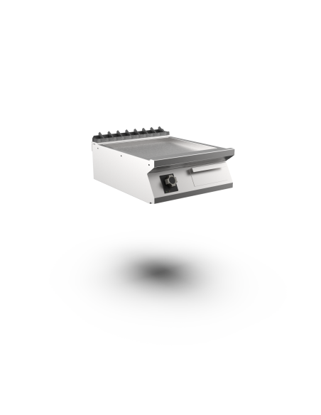 Mareno - Satin-kromstekhäll - 1 zon, slät stekyta - 600 × 750 × 250 mm