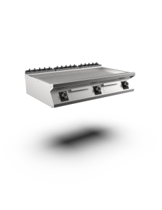 Mareno - Satin-kromstekhäll- 3 zoner, slät stekyta - 1200 × 750 × 250 mm