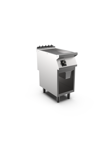 Stekhäll HS Mareno, 1 zon, slät stekyta, mild steel - 400 × 750 × 900 mm