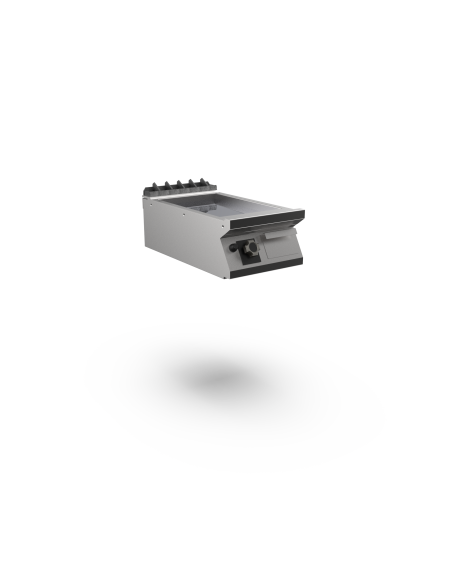 Kromstekhäll gas Mareno, 1 zon, slät stekyta - 400 × 750 × 250 mm