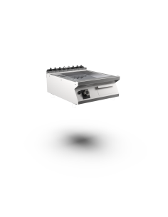 Kromstekhäll räfflad gas Mareno,   1 zon, 1/3 räfflad stekyta - 600 × 750 × 250 mm