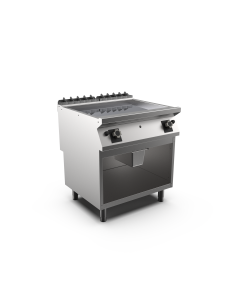 Kromstekhäll gas HS Mareno, 2 zoner, slät stekyta - 800 × 750 × 900 mm