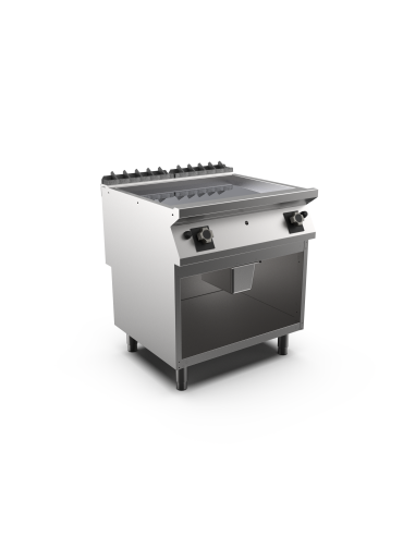 Kromstekhäll gas HS Mareno, 2 zoner, slät stekyta - 800 × 750 × 900 mm