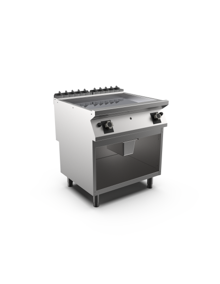 Kromstekhäll gas HS Mareno, 2 zoner, slät stekyta - 800 × 750 × 900 mm