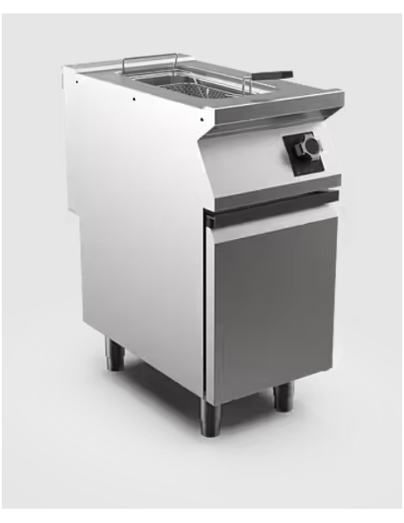 Fritös HS Mareno, 1 × 10 liter, 1 korg - 400 × 750 × 900 mm