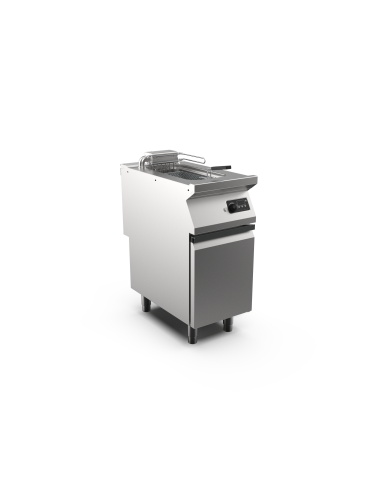 Fritös HS Mareno, 1 × 10 liter, 1 korg - 400 × 750 × 900 mm, elektronisk termostat +/-1°C