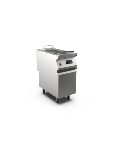 Fritös HS Mareno, 1 × 15 liter, 1 korg - 400 × 750 × 900 mm, elektronisk termostat +/-1°C