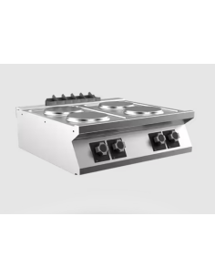 Spis Mareno,4 spisplattor Ø 220 mm 2,6 kW - 800 × 750 × 250 mm