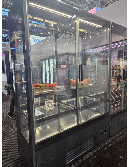 Köttkyl 1800 mm MONACO Pro Glasmonter med Hängsystem