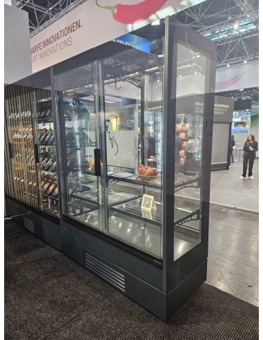 Köttkyl 1800 mm MONACO Pro Glasmonter med Hängsystem