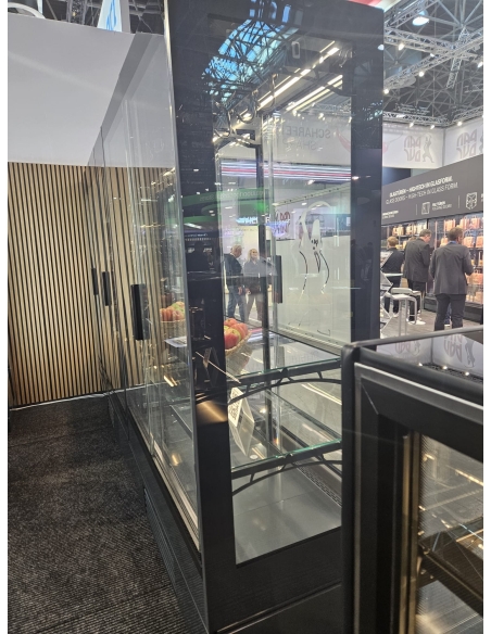 Köttkyl 1800 mm MONACO Pro Glasmonter med Hängsystem