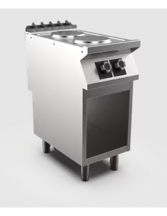 Spis HS Mareno , 2 spisplattor Ø 220 mm 2,6 kW - 400 × 750 × 900 mm