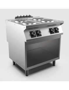 Spis HS Mareno , 4 spisplattor Ø 220 mm 2,6 kW - 800 × 750 × 900 mm