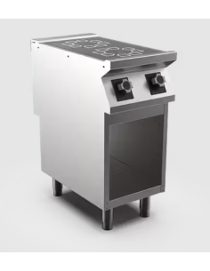 Glaskeramikspis HS Mareno, 2 zoner Ø 220 mm 2,5 kW - 400 × 750 × 900 mm