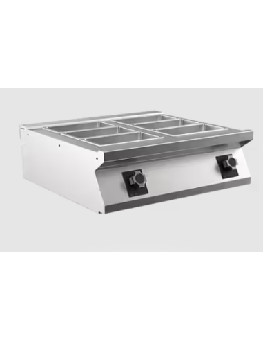 Vattenbadsvärmeri Mareno, 2/1 GN, lös insatsbotten - 800 × 750 × 250 mm