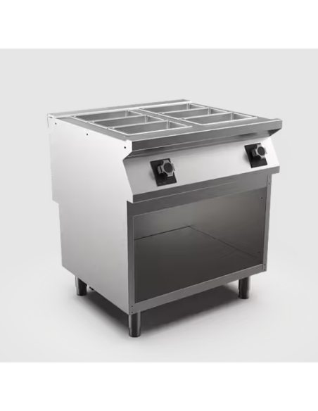 Vattenbadsvärmeri HS Mareno,2/1 GN, lös insatsbotten - 800 × 750 × 900 mm