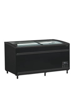 Svart kyl-/frysbox stormarknad SFI145B-CF VS