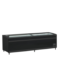 Svart kyl-/frysbox stormarknad  SFI250B-CF VS