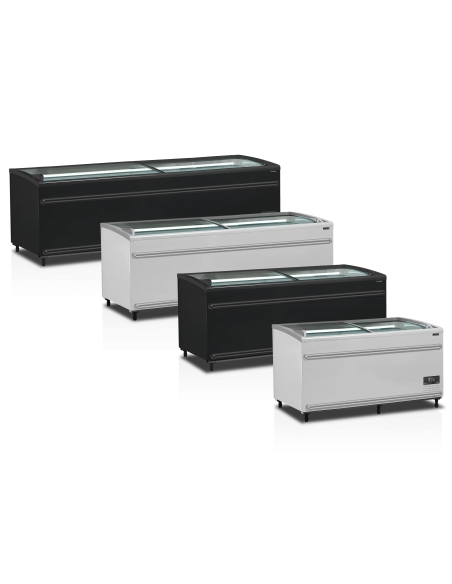 Svart kyl-/frysbox stormarknad  SFI250B-CF VS