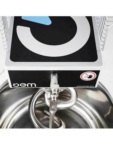 OEM RBID/402/T Spiralblandare med tippbart huvud - 36 kg - 47 liter (30 kg standarddeg)