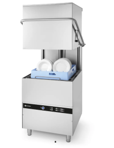 Huvdiskmaskin med 500 × 500 mm korg, 1 diskprogram, 120 sek