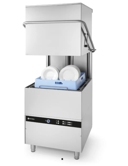 Huvdiskmaskin med 500 × 500 mm korg, 1 diskprogram, 120 sek