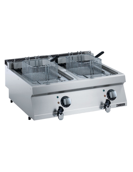 Zanussi EVO 700 - Fritös el - bänkmodell - 12 + 12Liter - 800mm