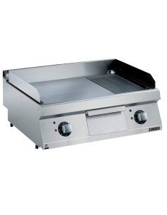 Zanussi EVO 700 - Stekhäll el - bänkmodell - 800mm - slät/räfflad kromhäll