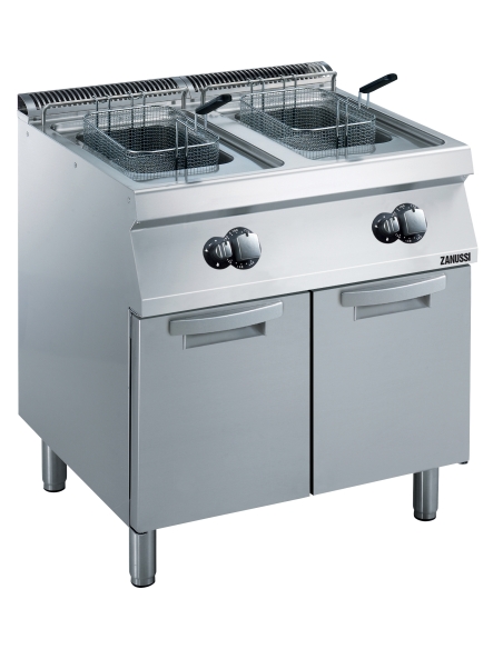 Zanussi EVO 700 - Fritös gas - golvmodell - 15Liter - 800mm